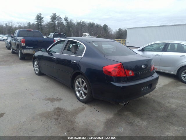2006 INFINITI G35 SEDAN VIN: JNKCV51F96M603852
