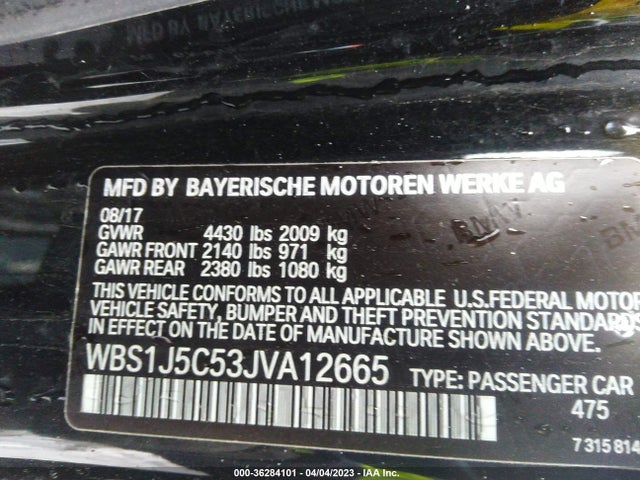 2018 BMW M2, VIN: WBS1J5C53JVA12665