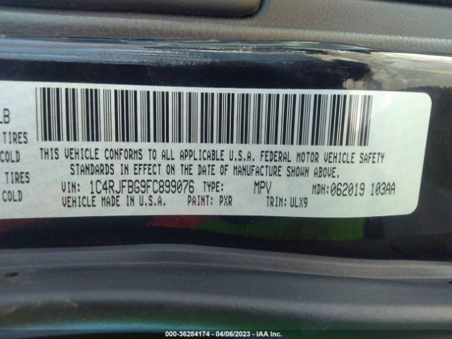 1C4RJFBG9FC899076 Jeep Grand Cherokee Limited