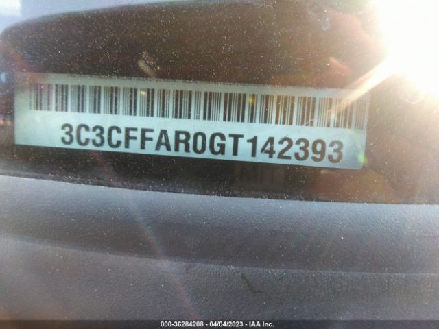 3C3CFFAR0GT142393 Fiat 500 POP