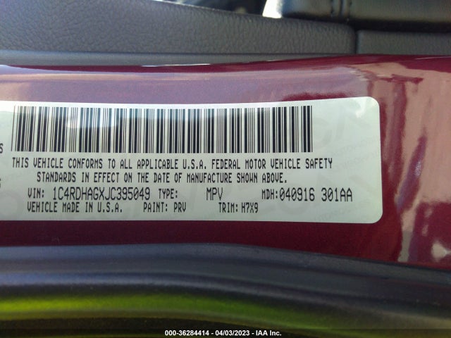 Dodge Durango Sxt 2018 1C4RDHAGXJC395049 Image 11