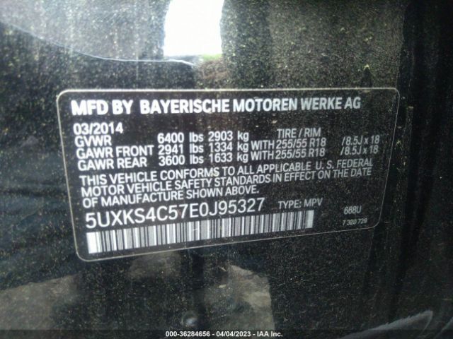 5UXKS4C57E0J95327 BMW X5 Xdrive35d