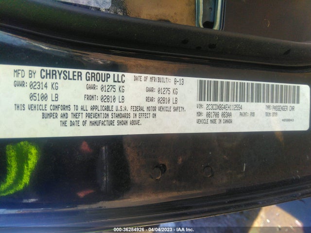 Dodge Charger Se 2014 2C3CDXBG4EH112554 Image 9