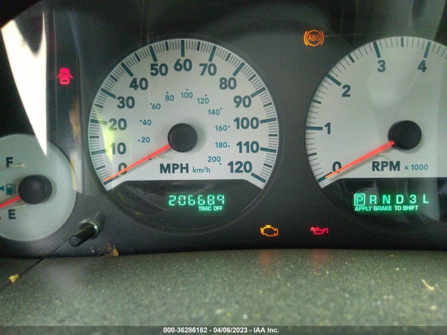 2005 DODGE GRAND CARAVAN SXT VIN: 2D4GP44L25R443336