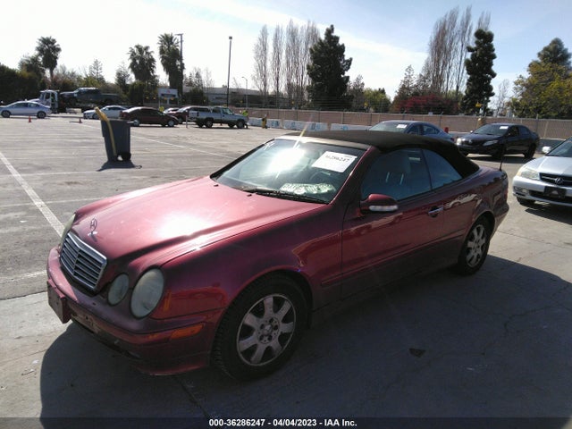 2000 MERCEDES-BENZ CLK-CLASS VIN: WDBLK65G8YT032039