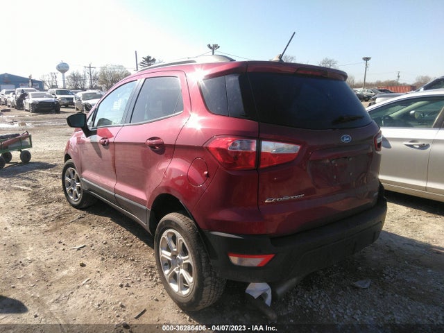 2019 FORD ECOSPORT SE VIN: MAJ6S3GL5KC300890