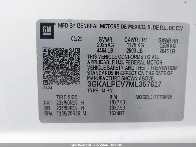 GMC Terrain Slt 2021 3GKALPEV7ML357617 Image 9