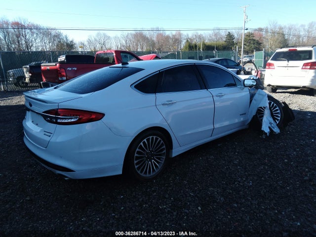 2018 FORD FUSION HYBRID TITANIUM/PLATINUM VIN: 3FA6P0RU0JR137507