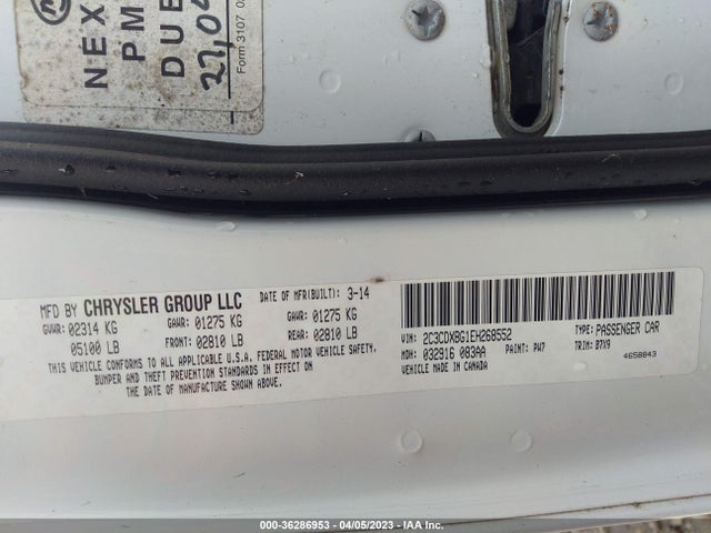 Dodge Charger Se 2014 2C3CDXBG1EH268552 Image 9