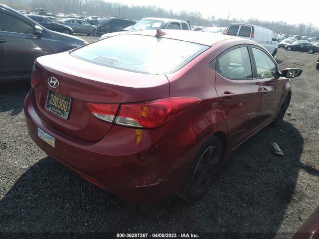 2013 HYUNDAI ELANTRA GLS VIN: 5NPDH4AE3DH360495