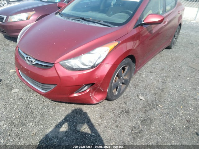 2013 HYUNDAI ELANTRA GLS VIN: 5NPDH4AE3DH360495