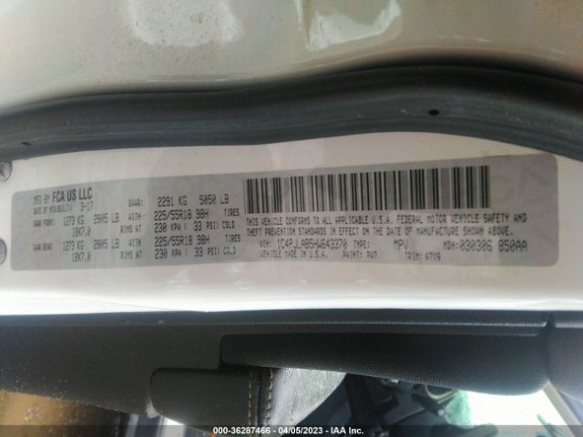 1C4PJLAB5HW643370 Jeep Cherokee Sport
