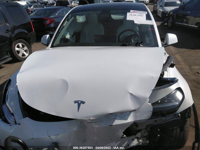 2022 TESLA MODEL Y LONG RANGE VIN: 7SAYGDEEXNF323395