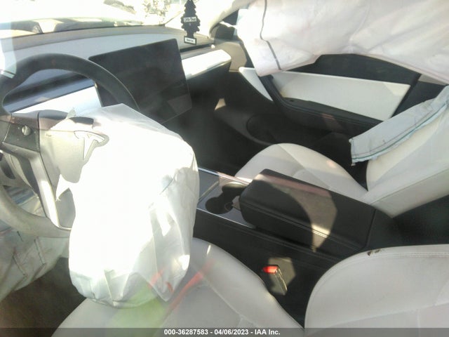 2022 TESLA MODEL Y LONG RANGE VIN: 7SAYGDEEXNF323395