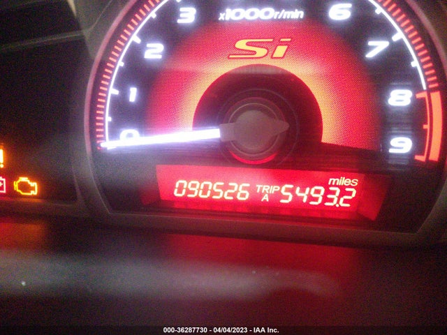 2008 HONDA CIVIC CPE SI VIN: 2HGFG21578H706547