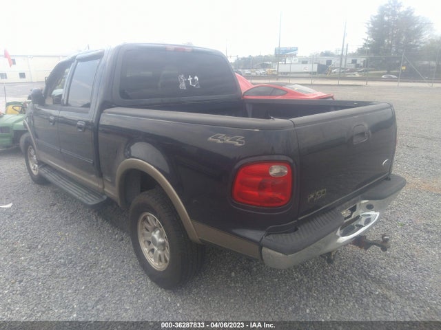 2001 FORD F-150 SUPERCREW LARIAT VIN: 1FTRW08L71KC13733