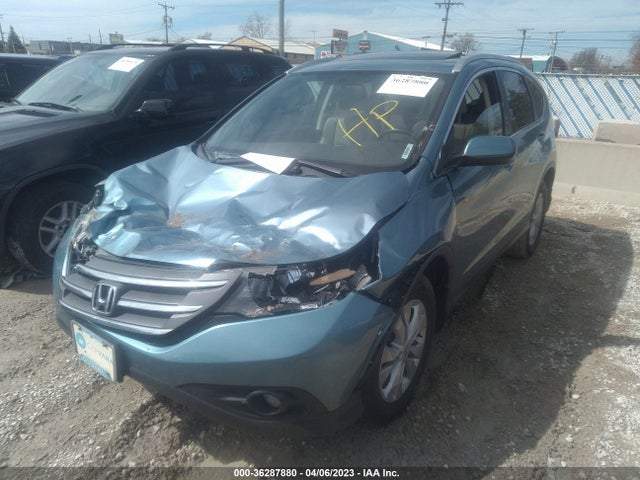 Honda Cr-v Ex-l 2014 2HKRM4H76EH628708 Image 2