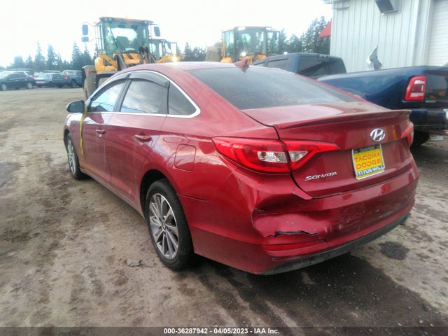 Hyundai Sonata 2.4l Se 2015 5NPE24AF9FH258605 Image 3
