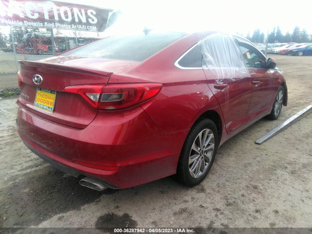 Hyundai Sonata 2.4l Se 2015 5NPE24AF9FH258605 Image 4