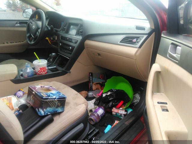 Hyundai Sonata 2.4l Se 2015 5NPE24AF9FH258605 Image 5