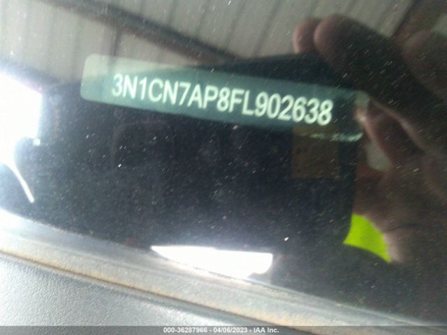 3N1CN7AP8FL902638 Nissan Versa S Plus