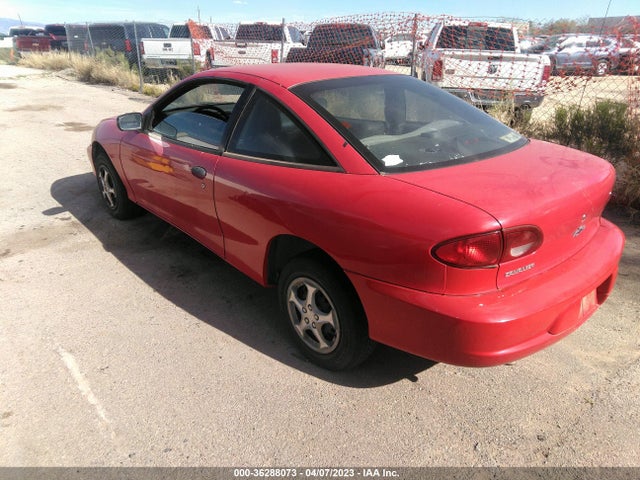 2001 CHEVROLET CAVALIER VIN: 1G1JC124717213093