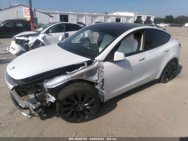 Tesla Model Y Performance 2022 7SAYGDEF3NF374214 Image 2