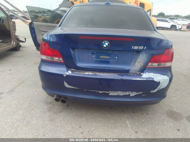 2008 Bmw 1 Series 128i მანქანა იყიდება აუქციონზე, vin: WBAUP73538VF09110, აუქციონის ნომერი: 36288780