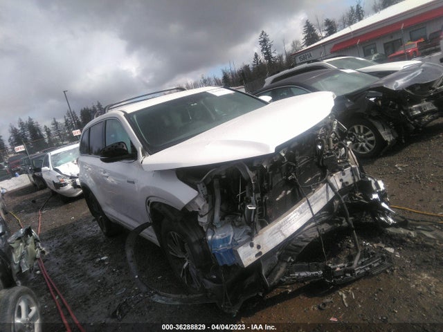 Aukcja sprzedaży 2018 Toyota Highlander Hybrid Le, vin: 5TDBGRFH9JS037889, numer aukcji: 36288829