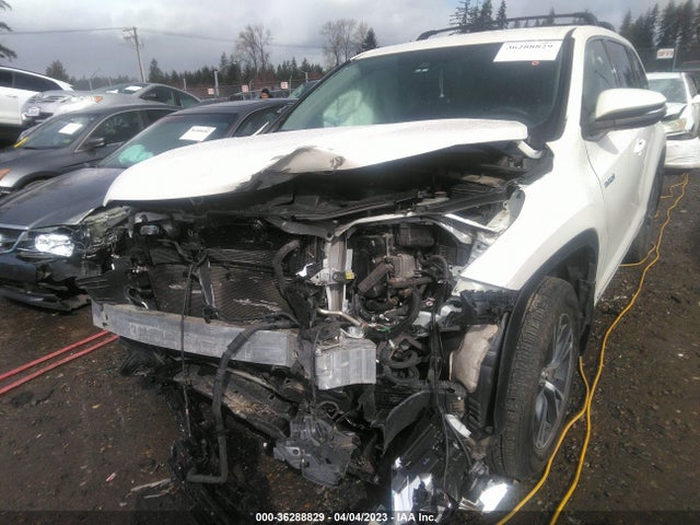 2018 TOYOTA HIGHLANDER HYBRID LE VIN: 5TDBGRFH9JS037889