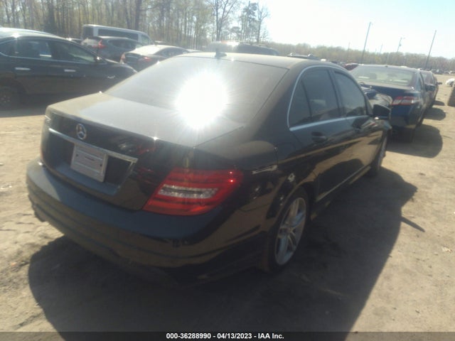 2012 MERCEDES-BENZ C-CLASS C 250 VIN: WDDGF4HB1CA615607