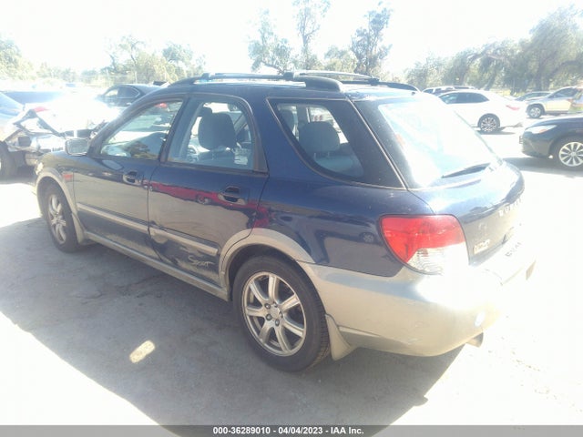 2005 SUBARU IMPREZA WAGON (NATL) OUTBACK VIN: JF1GG68565G804627