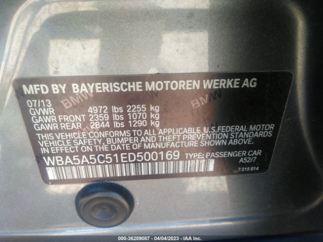 WBA5A5C51ED500169 BMW 5 Series 528i