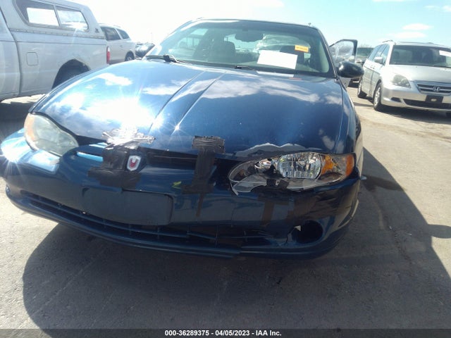 2004 CHEVROLET MONTE CARLO SS VIN: 2G1WX15K649125403