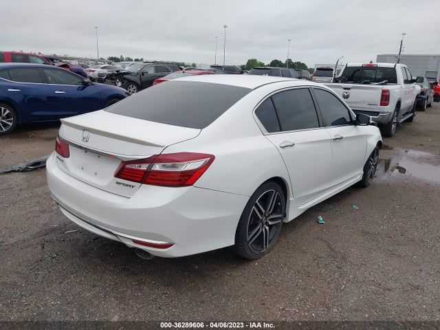2016 HONDA ACCORD SEDAN SPORT VIN: 1HGCR2F52GA073751