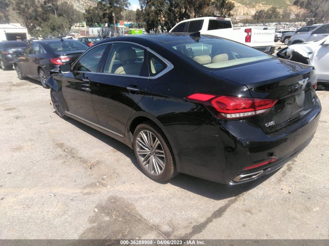 2018 GENESIS G80 3.8L VIN: KMHGN4JEXJU216347