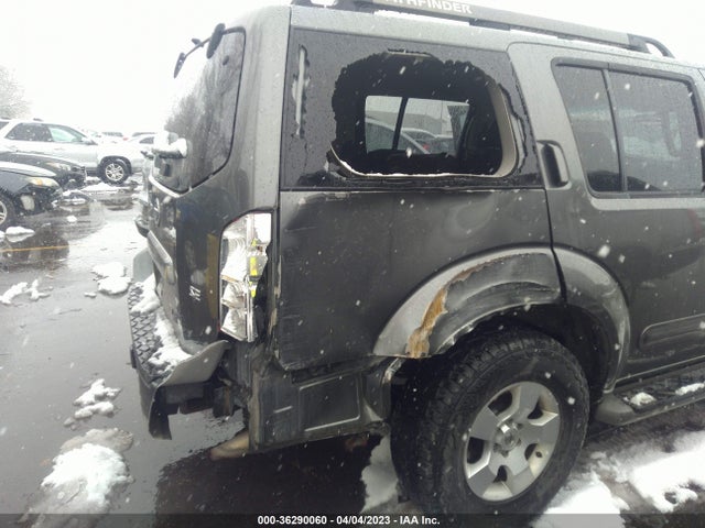 2007 NISSAN PATHFINDER SE VIN: 5N1AR18W07C635510
