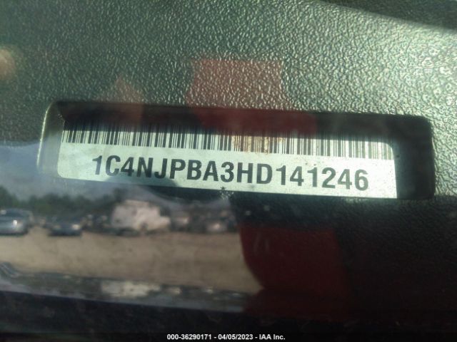 1C4NJPBA3HD141246 Jeep Patriot Sport