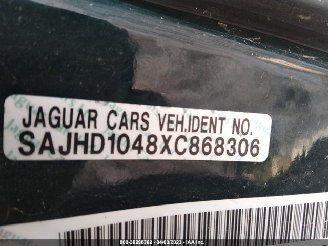 1999 JAGUAR XJ VIN: SAJHD1048XC868306