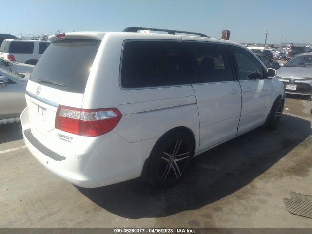 2005 HONDA ODYSSEY TOURING VIN: 5FNRL38875B006381