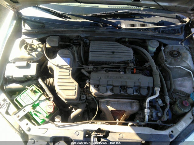 2001 HONDA CIVIC LX VIN: 1HGES16511L077017