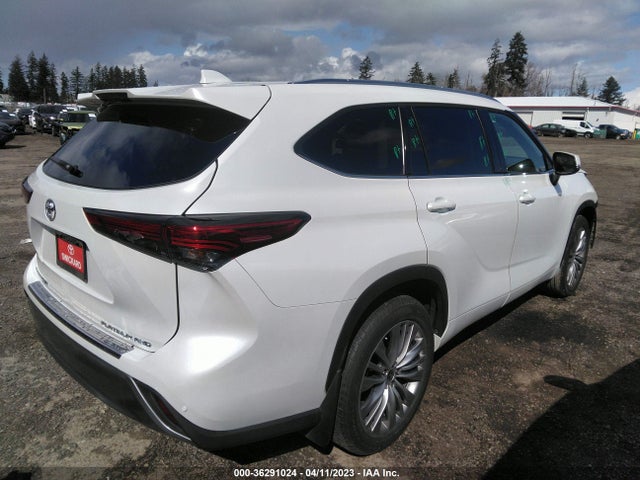 Toyota Highlander Platinum 2022 5TDFZRBH4NS228191 Image 4