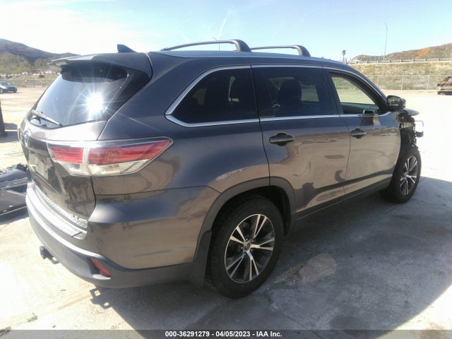 2016 Toyota Highlander, VIN: 5TDJKRFH0GS256825