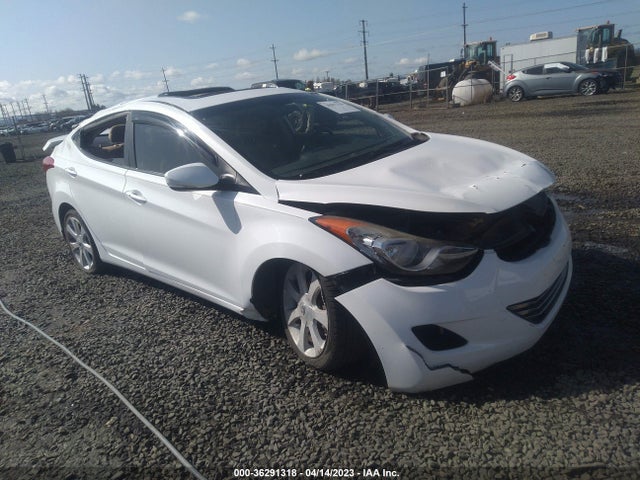2013 HYUNDAI ELANTRA LIMITED PZEV VIN: 5NPDH4AE1DH294772