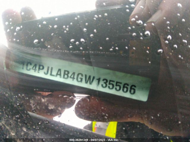 1C4PJLAB4GW135566 Jeep Cherokee Sport