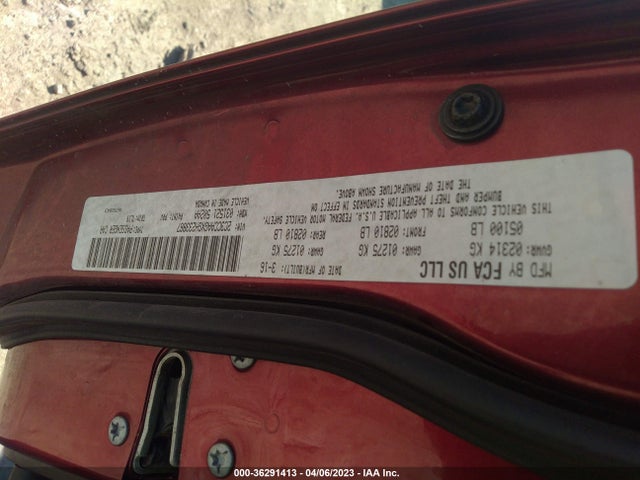 2C3CCAAGXGH233867 Chrysler 300 Limited