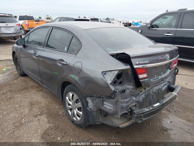 Honda Civic Sedan Lx 2014 2HGFB2F50EH515748 Image 3