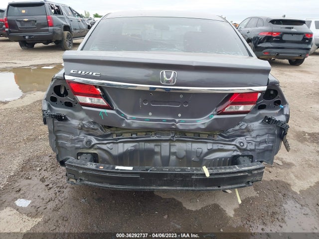 Honda Civic Sedan Lx 2014 2HGFB2F50EH515748 Image 6
