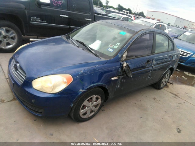 2007 HYUNDAI ACCENT GLS VIN: KMHCN46C97U128176