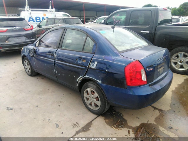 2007 HYUNDAI ACCENT GLS VIN: KMHCN46C97U128176